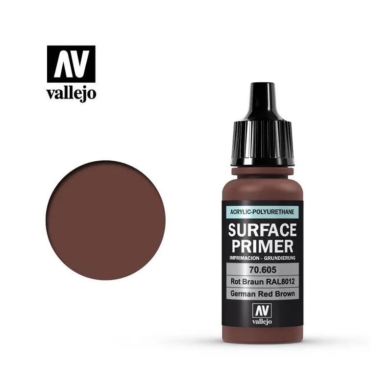 Liquidación Ger. Red Brown / Rotbraun RAL 8012 17ml.