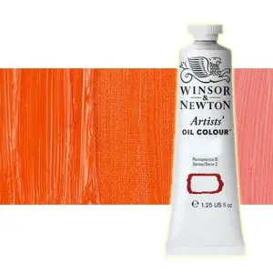 Moderno Óleo Winsor & Newton Artists color naranja Winsor (37 ml)