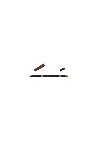 Rebajas ROTULADOR DOBLE PUNTA PINCEL DUAL BRUSH-879 - COLOR BROWN. TOMBOW ABT-879