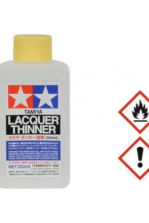 Alta Calidad DISOLVENTE PARA LACAS 250 ML.