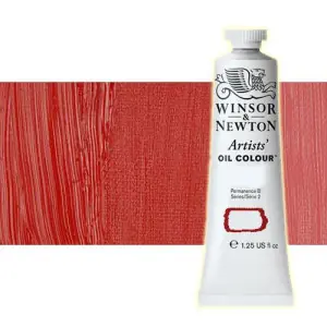Óleo Winsor & Newton Artists color rojo cadmio oscuro (37 ml) Certificado