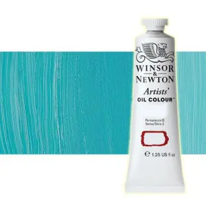 Óleo Winsor & Newton Artists color turquesa cobalto claro (37 ml) Envío Gratis