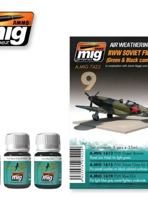 Solo Hoy AVIONES SOVIETICOS DE LA 2GM (Camuflajes verdes y negros)