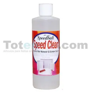 Novedad Limpia pantallas Serigrafia Speedball Speed Clean  473 ml.