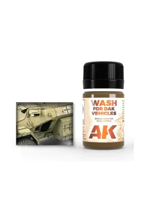 Moderno LAVADO PARA VEHICULOS DEL AFRICA KORPS 35ML.