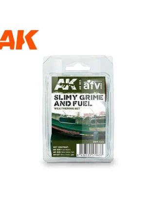 Solo Por Tiempo Limitado SET DE EFECTOS DE SUCIEDAD VERDOSA Y COMBUSTIBLE 35ML.