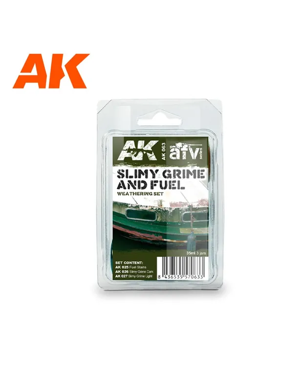 Solo Por Tiempo Limitado SET DE EFECTOS DE SUCIEDAD VERDOSA Y COMBUSTIBLE 35ML.