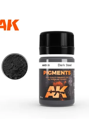 PIGMENTO METALICO DARK STEEL 35ML. Oferta De Temporada