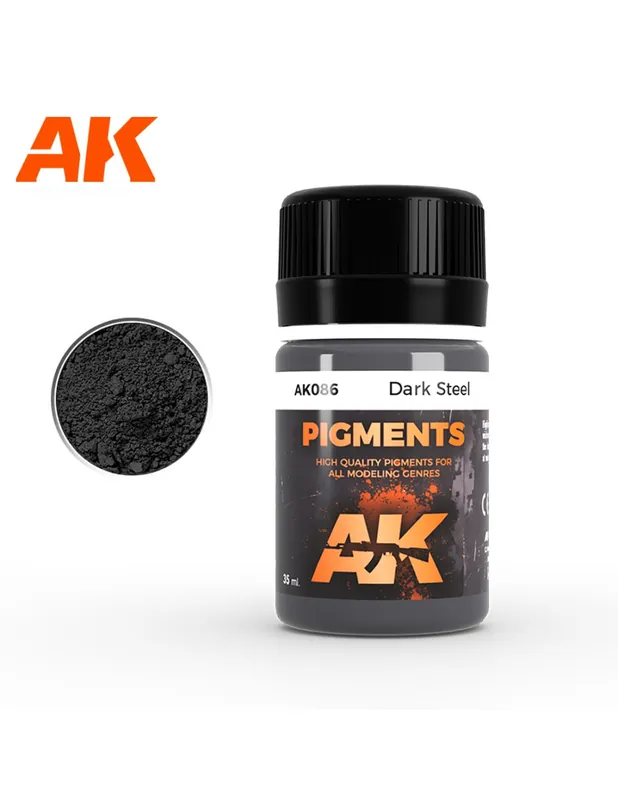 PIGMENTO METALICO DARK STEEL 35ML. Oferta De Temporada
