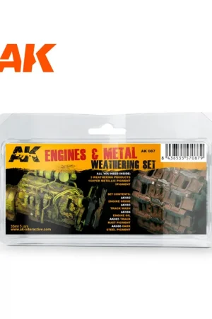 Última Oportunidad SET DE ENVEJECIDO DE MOTORES Y METAL