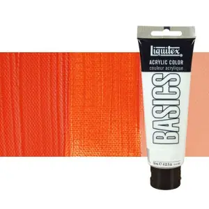 Oferta Flash Acrílico Liquitex Basics color tono rojo cadmio claro (118 ml)