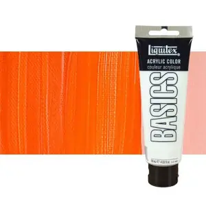 Acrílico Liquitex Basics color naranja cadmio (118 ml) Oferta Especial