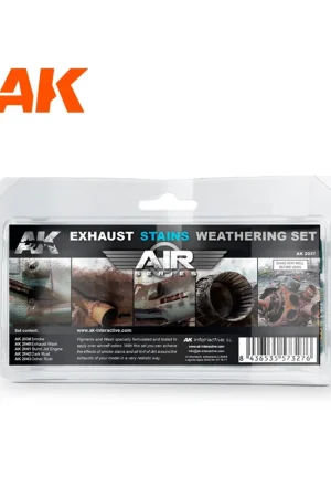 EXHAUST STAINS WEATHERING SET (AIR SERIES) Nuevo Modelo