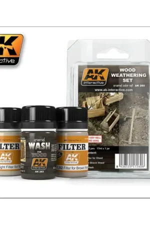 SET DE WEATHERING PARA MADERA Ordena Ya