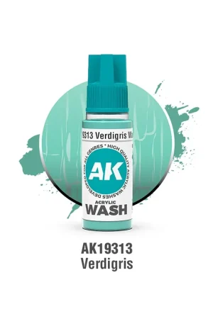 VERDIGRIS – ACRYLIC WASH Marca Reconocida