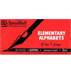 Barato Alfabetos elementales Speedball