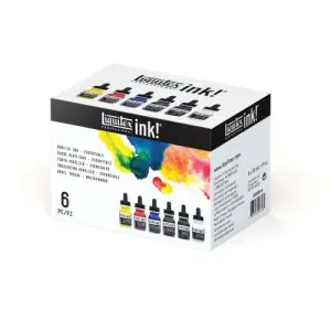 Tinta acrilica Liquitex, Set 6 colores clásicos ** Mejor Precio