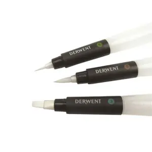 Última Versión Pincel Rellenable Derwent, Multipack 3 modelos