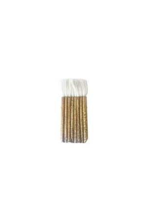 Oferta Flash PINCEL ANCHO PELO DE CABRA, MANGO DE BAMBÚ Nº8 (7CM)