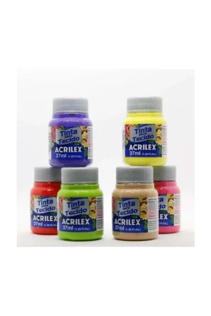 Auténtico Pintura para tela Acrilex textil |envases de 37Ml | Mejor precio!