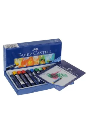 Entrega Rápida CAJA DE 12 PASTELES GRASOS FABER CASTELL 127012