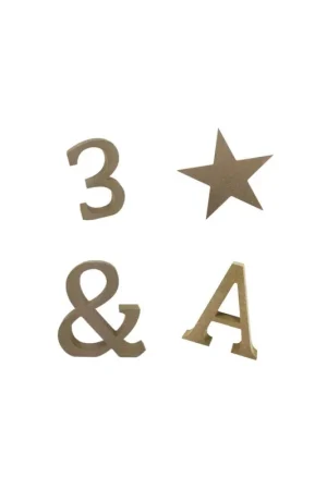 Letras de madera DM para decorar con decoupage, scrapbooking, etc Compra Ahora