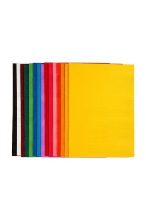 Edición Limitada HOJA DE CARTÓN ONDULADO 50X65CM 180G VARIOS COLORES