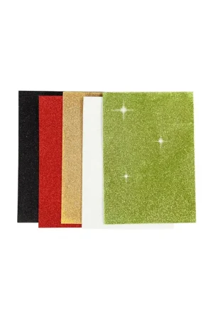 GOMA EVA GLITTER 40X60 COLORES SURTIDOS Barato