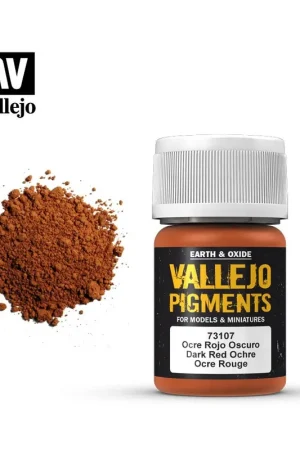 Alta Calidad OCRE ROJO OSCURO 20ML.