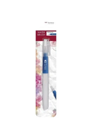 Pincel de agua rellenable para acuarela punta plana| Tombow Moderno