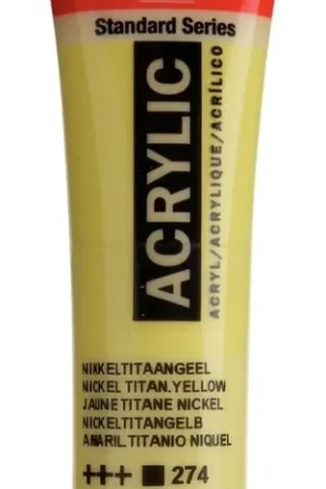 Ordenar Ahora Mismo ACRÍLICO AMSTERDAM Nº274 AMARILLO NÍQUEL TITANIO 20 ML