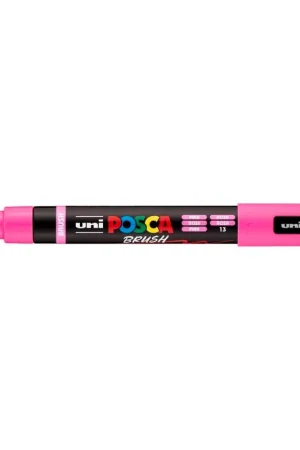 Entrega Rápida ROTULADOR POSCA BRUSH PC-5BR ROSA
