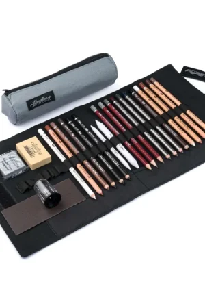 Ordenar Ahora Mismo ESTUCHE ENROLLABLE LÁPICES PROFESIONAL 24 PIEZAS CRETACOLOR