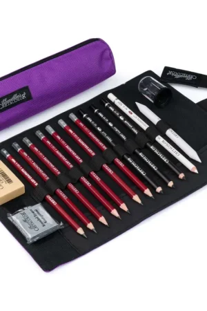 ESTUCHE ENROLLABLE LÁPICES INICIACIÓN 16 PIEZAS CRETACOLOR Hecho A Mano