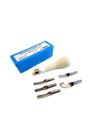 LINOGRABADO KIT MANGO + 5 GUBIAS REIG Última Versión