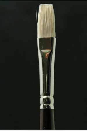 Mejor Calidad Pincel MIR Nº6 plano, pelo de cerda natural