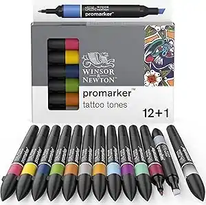 Garantía Incluida ROTULADOR PROMARKER, SET 12+1 TATTOO TONES