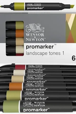 Gran Oferta ROTULADOR PROMARKER, SET 6 TONOS PAISAJE