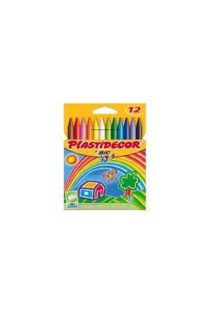 Entrega Rápida CERAS PLASTIDECOR PAQUETE DE 12 COLORES SURTIDOS 8757702