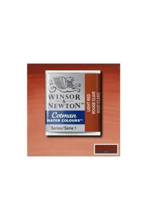 Envío Exprés WINSOR & NEWTON ACUARELA COTMAN 1/2 GODET ROJO CLARO