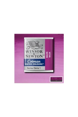 WINSOR & NEWTON ACUARELA COTMAN 1/2 GODET MALVA Garantía Incluida