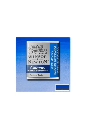 Mayoreo WINSOR & NEWTON ACUARELA COTMAN 1/2 GODET TONO DE AZUL DE COBALTO