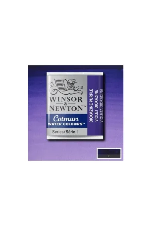 Entrega Rápida WINSOR & NEWTON ACUARELA COTMAN 1/2 GODET VIOLETA DIOXACINA