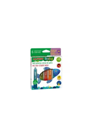 Compra Ahora ESTUCHE 6 CERAS EN BARRA BABY ALPINO PX002006