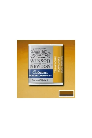 Garantía Incluida WINSOR & NEWTON ACUARELA COTMAN 1/2 GODET OCRE AMARILLO