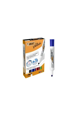 ESTUCHE 4 ROTULADORES PIZARRA P.REDONDA 4 UDS BISMARK 332617 Envío Exprés