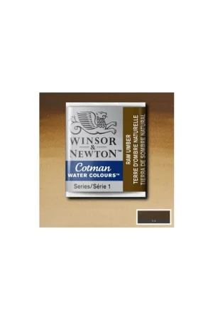 WINSOR & NEWTON ACUARELA COTMAN 1/2 GODET TIERRA DE SOMBRA NATURAL Oferta De Temporada