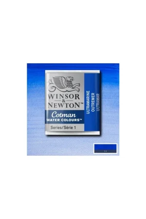 WINSOR & NEWTON ACUARELA COTMAN 1/2 GODET ULTRAMAR Marca Reconocida