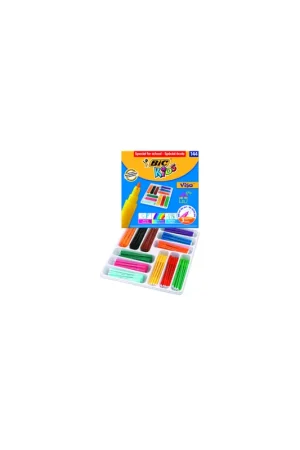 ESTUCHE 144 ROTULADORES DE 12 COLORES DIFERENTES BIC 887837 A Buen Precio