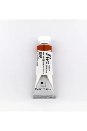 ACUARELA EXTRA FINA PWC SHINHAN 15ML BURNT SIENNA Nº 665 SERIE A Artesanal